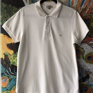 Burberry white polo brand new